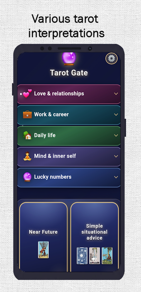 Tarot-Tor Plus screenshot 1